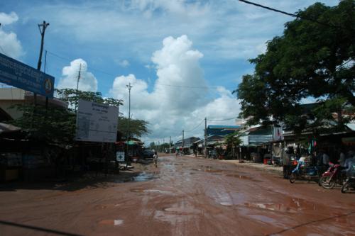 roads outside Phnom Penh