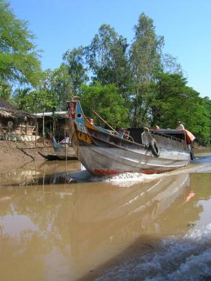 en route to Chau Doc