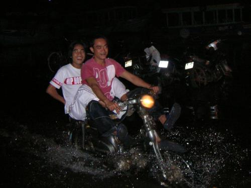 it's flooded!!