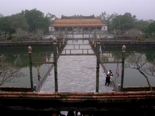 moat and entrance