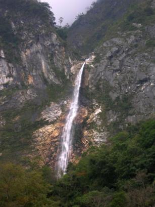 huge waterfalls