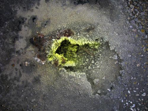 sulphur crystals