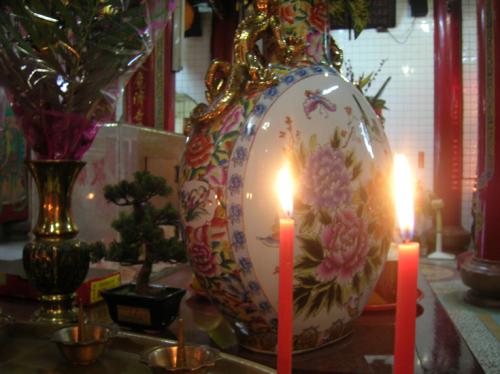inside temple
