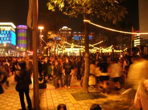 busy streets