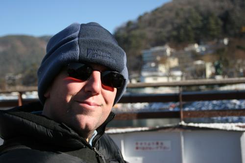 Rob on boat