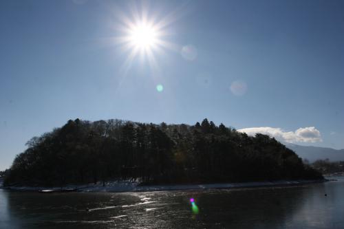 view over lake