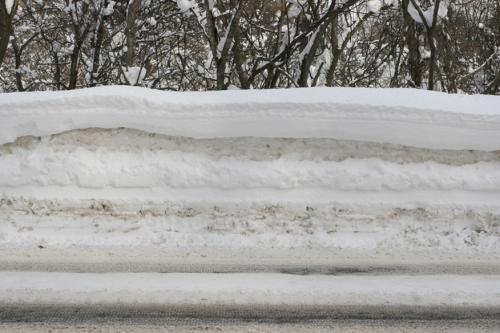 how thick is this snow?