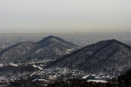 view over Sapporo