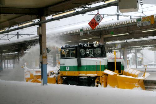 snow removing machine