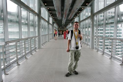 Rob on skywalk