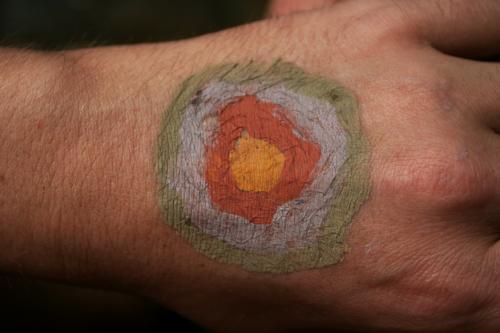 Rob's try at hand art!!