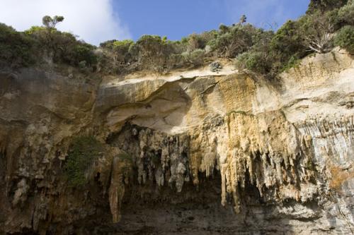 rock stalactites