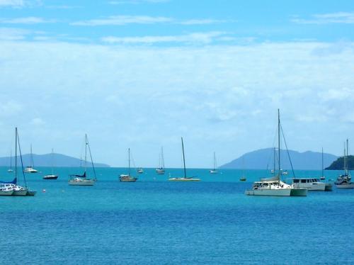 towards Whitsunday Islands