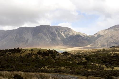 start of Lewis Pass
