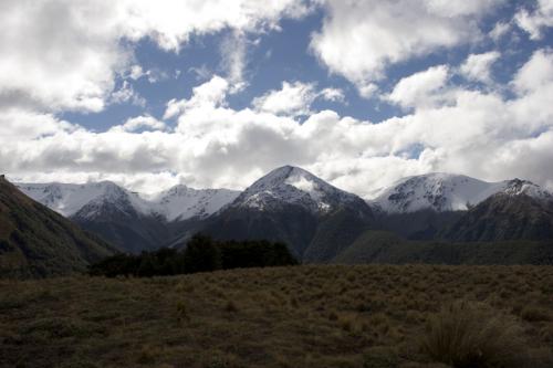 view towards mountains