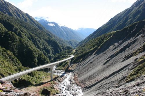 from Arthur's Pass summit