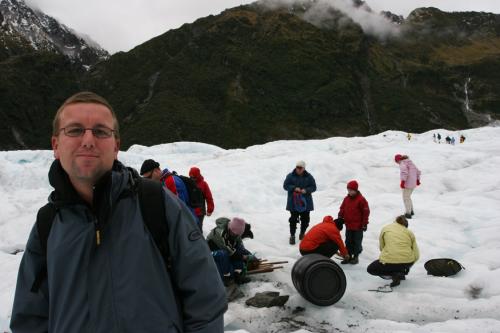on the ice