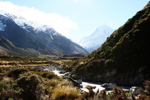 towards Mount Cook