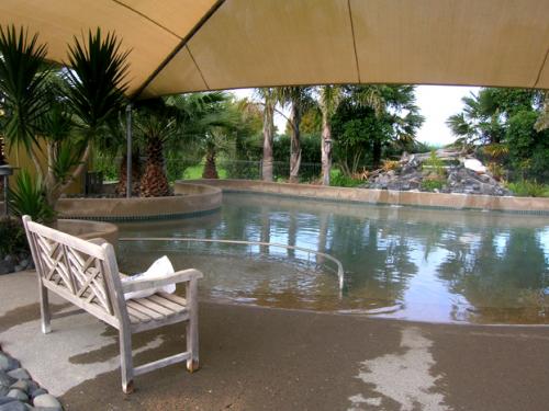 Miranda's hot mineral pool