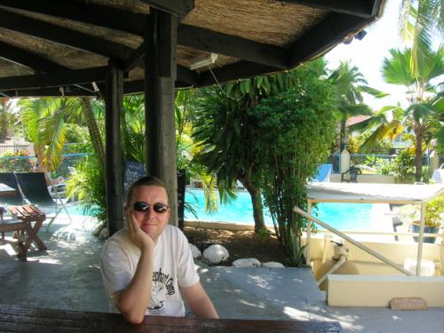 Rob at Horizon hostel