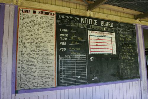 the noticeboard