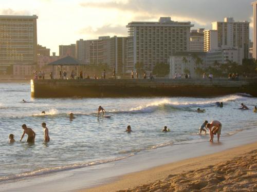 Waikiki beach