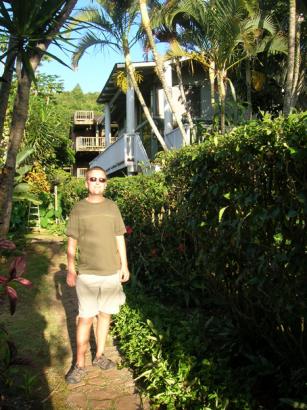 Rob by our hostel