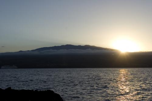 sunset over Mauna Kea