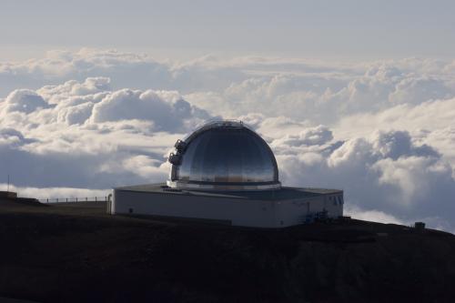 above the clouds