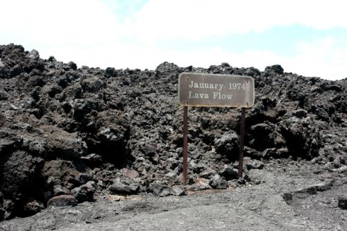 1974 lava flow
