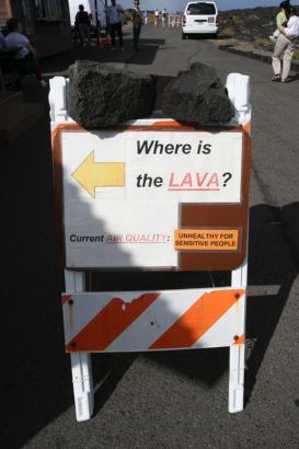 so errr, where's the lava?