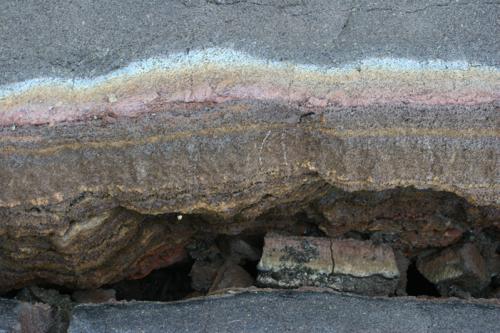 strange lava colours