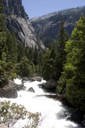 on the Mist Trail