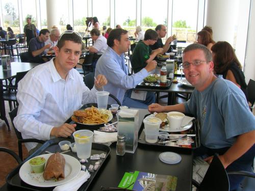 lunch at the Getty