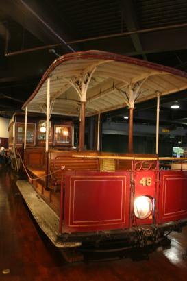 an old cable car