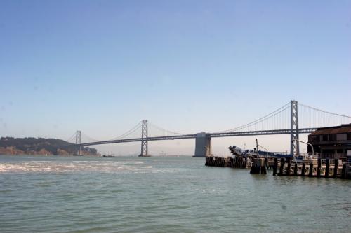 the Bay Bridge