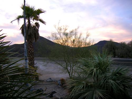 Panamint Springs sunset
