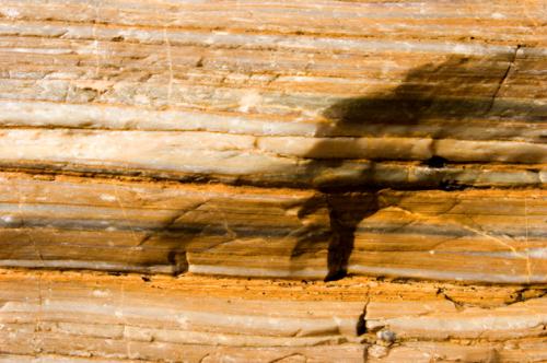 close up of rock
