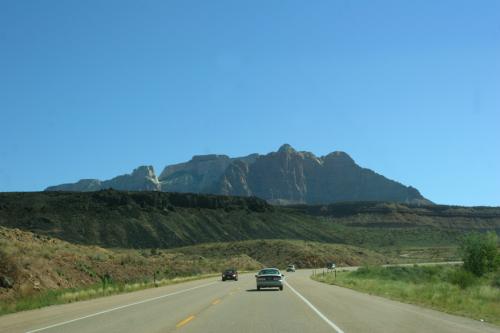 towards Zion Canyon