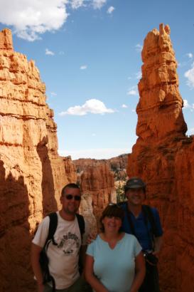 Rob, Cath and Andy