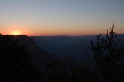 our final canyon sunset