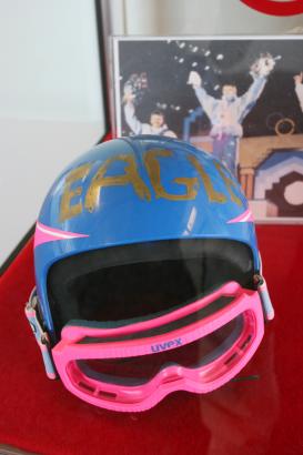 Eddie the Eagles´ helmet