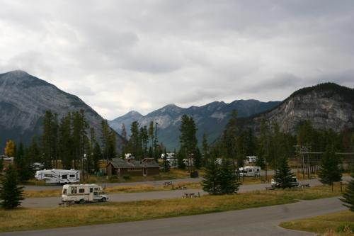 view from Banff camp