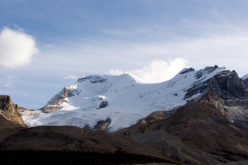 snowy peaks