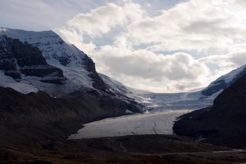 full view of the glacier
