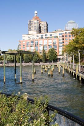 Battery park area