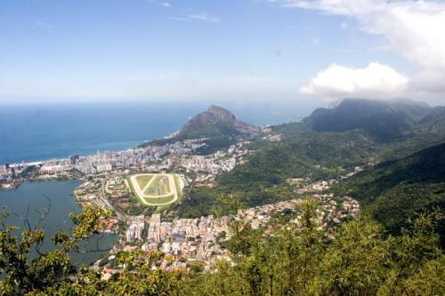 view from Corcovado Mountain