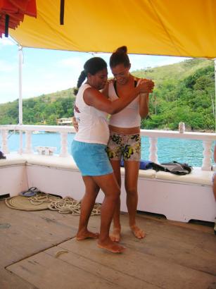 Brasilian dancing