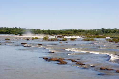 top of the falls