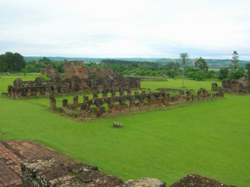 towards the bell tower